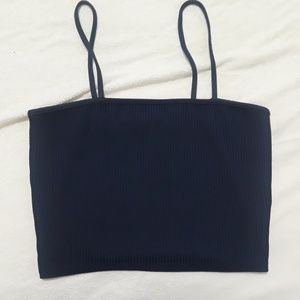 Navy blue tank top